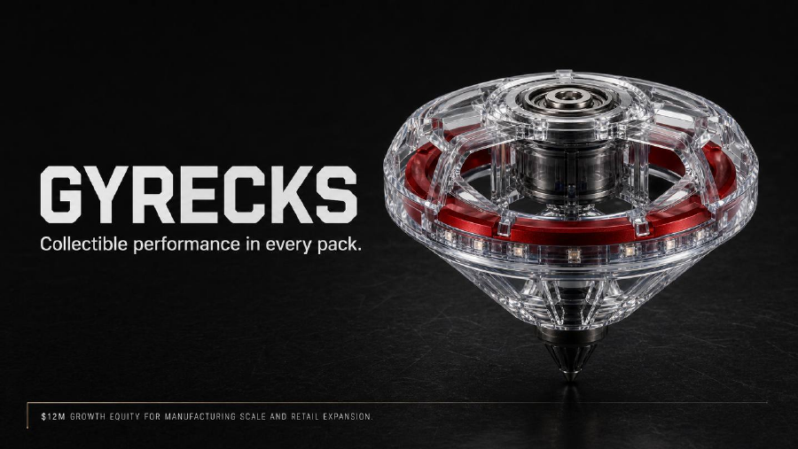 Gyrecks pitch deck cover